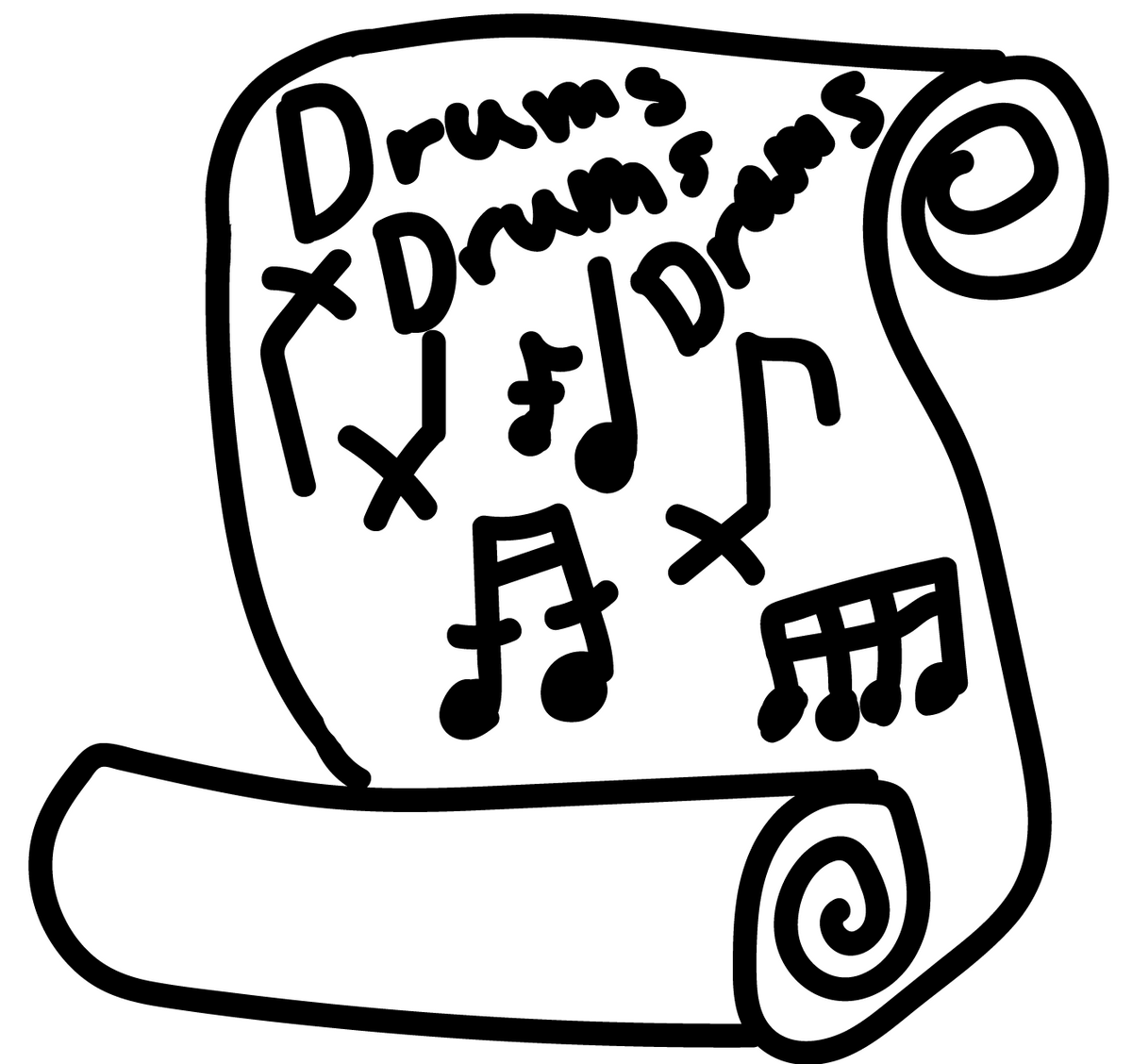 Lembaran Musik DrumLembaran Musik Drum  