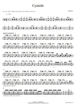 Cyanide Metallica Full Drum Transcription / Drum Sheet Music COPYDRUM