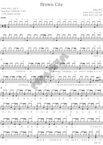 Brown City (Brown City) Brown Eyed Soul (브라운 아이드 소울) Full Drum Transcription / Drum Sheet Music COPYDRUM