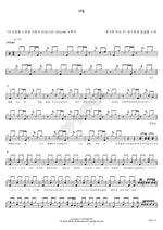 ㅋ (ㅋ) Jang Kiha and the Faces (장기하와 얼굴들) Full Drum Transcription / Drum Sheet Music COPYDRUM