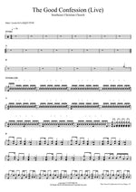 The Good Confession (Live) Southeast Christian Church Full Drum Transcription / Drum Sheet Music COPYDRUM