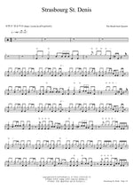 Strasbourg St Denis The Break Full Drum Transcription / Drum Sheet Music COPYDRUM
