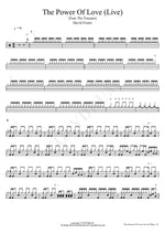 The Power of Love (Live) (feat. Pia Toscano) David Foster Full Drum Transcription / Drum Sheet Music COPYDRUM