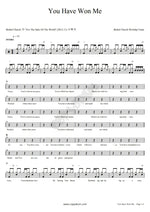 You Have Won Me (Live) (feat. Brian Johnson) Bethel Music Full Drum Transcription / Drum Sheet Music COPYDRUM