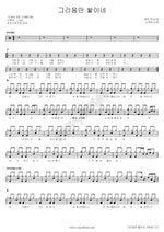 Only Longing Remains (그리움만 쌓이네) Noh Young Shim (노영심) Full Drum Transcription / Drum Sheet Music COPYDRUM