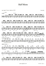 Half Moon Janis Joplin Full Drum Transcription / Drum Sheet Music COPYDRUM