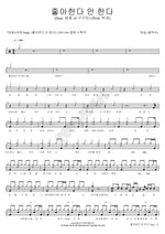 Saying "I Like You" or Not (좋아한다 안 한다) Taeil (태일) Full Drum Transcription / Drum Sheet Music COPYDRUM