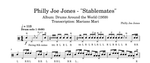 Stablemates Philly Joe Jones Selection Drum Transcription / Drum Sheet Music Stick & Soul Jazz Drums Insights