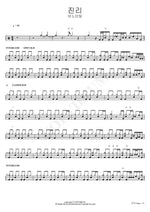 Truth (진리) ANOINTING (어노인팅) Full Drum Transcription / Drum Sheet Music COPYDRUM