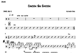 Canción Sin Emoción Alejandro Sanz Simplified Drum Transcription / Drum Sheet Music Daniel Galaz