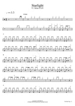 Starlight (Starlight) Park Ga Eul & Kim Dae Han (박가을 & 김대한) Full Drum Transcription / Drum Sheet Music COPYDRUM