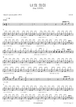 Your Meaning (Feat. Kim Chang Wan) (너의 의미 (Feat. 김창완)) IU (아이유) Full Drum Transcription / Drum Sheet Music COPYDRUM