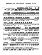 La Tortura (feat. Alejandro Sanz) Shakira Full Drum Transcription / Drum Sheet Music Carlos Dias Aidos