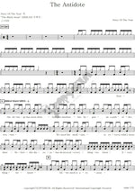 The Antidote Story of the Year Full Drum Transcription / Drum Sheet Music COPYDRUM