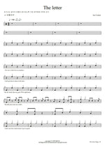 The Letter Joe Cocker Full Drum Transcription / Drum Sheet Music COPYDRUM