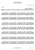 Soul Nights (Soul Nights) Music Shower (뮤직 샤워) Full Drum Transcription / Drum Sheet Music COPYDRUM