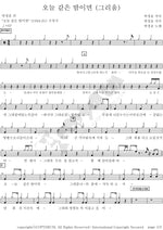 On a Night Like This (오늘 같은 밤이면) Park Jung Woon (박정운) Full Drum Transcription / Drum Sheet Music COPYDRUM