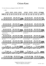 Citizen Kane 혁오 (HYUKOH) Full Drum Transcription / Drum Sheet Music COPYDRUM