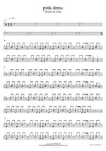 Pink Dress Humble the Great Full Drum Transcription / Drum Sheet Music COPYDRUM
