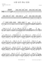 You and I Become One (너와 내가 하나되어) Diva Soul (디바소울) Full Drum Transcription / Drum Sheet Music COPYDRUM