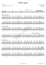 Smile Again (Smile Again) Rumble Fish (럼블피쉬) Full Drum Transcription / Drum Sheet Music COPYDRUM