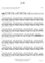 Dead Tree (고목) Yoon Shinae (윤시내) Full Drum Transcription / Drum Sheet Music COPYDRUM