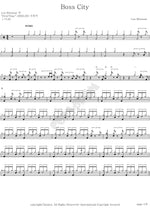 Boss City Lee Ritenour Full Drum Transcription / Drum Sheet Music COPYDRUM