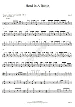 Head in a Bottle Kady Z Full Drum Transcription / Drum Sheet Music COPYDRUM