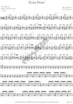 Even Floor (Even Floor) Idiotape (이디오테잎) Full Drum Transcription / Drum Sheet Music COPYDRUM