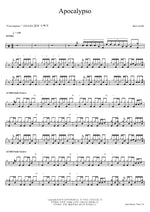 Apocalypso Dave Weckl and Jay Oliver Full Drum Transcription / Drum Sheet Music COPYDRUM