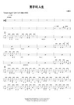 A Man’s Life (男子의 人生) Na Hoon A (나훈아) Full Drum Transcription / Drum Sheet Music COPYDRUM