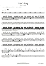 Jason's Song (Gave It Away) Ariana Grande Full Drum Transcription / Drum Sheet Music COPYDRUM