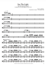 See the Light The Jeff Healey Band Full Drum Transcription / Drum Sheet Music Realsongbook