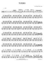 Turbo Cory Wong & Dirty Loops Full Drum Transcription / Drum Sheet Music COPYDRUM
