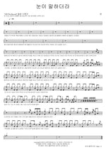 The Eyes Spoke (눈이 말하더라) BEN (벤) Full Drum Transcription / Drum Sheet Music COPYDRUM