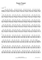 Sugar Sugar The Archies Full Drum Transcription / Drum Sheet Music COPYDRUM