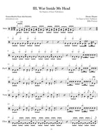 Six Degrees of Inner Turbulence: III. War Inside My Head Dream Theater Full Drum Transcription / Drum Sheet Music Jaslow Drum Sheets