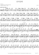 Namsadang Troupe (남사당패) Sinawe (시나위) Full Drum Transcription / Drum Sheet Music COPYDRUM