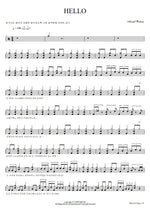 Hello Official Hige Dandism (Official髭男dism) Full Drum Transcription / Drum Sheet Music COPYDRUM