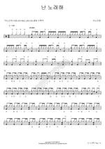I Sing (난 노래해) ANOINTING (어노인팅) Full Drum Transcription / Drum Sheet Music COPYDRUM