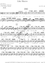 Like Maceo (Like Maceo) Soul Summit (소울서밋) Full Drum Transcription / Drum Sheet Music COPYDRUM