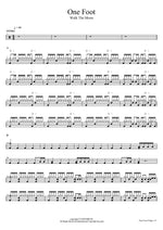 One Foot Walk the Moon Full Drum Transcription / Drum Sheet Music COPYDRUM