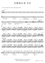 Street View from the Second Floor (이층에서 본 거리) Five Fingers (다섯손가락) Full Drum Transcription / Drum Sheet Music COPYDRUM