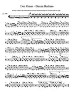 Danza Kuduro (feat. Lucenzo) Don Omar Full Drum Transcription / Drum Sheet Music Carlos Dias Aidos