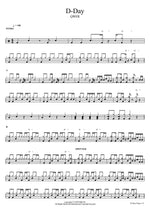 D Day Qwer (최애의 아이들) Full Drum Transcription / Drum Sheet Music Copydrum