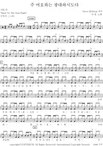 The Lord Jehovah Is Great (주 여호와는 광대하시도다) Naul (나얼) Full Drum Transcription / Drum Sheet Music COPYDRUM