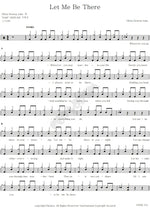 Let Me Be There Olivia Newton John Full Drum Transcription / Drum Sheet Music COPYDRUM
