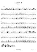 Spring in My Hometown (고향의 봄) Jeong Dong Won (정동원) Full Drum Transcription / Drum Sheet Music COPYDRUM