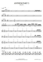 Anthem Part 3 Blink 182 Full Drum Transcription / Drum Sheet Music COPYDRUM