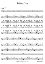 Bubble Gum NewJeans Full Drum Transcription / Drum Sheet Music COPYDRUM